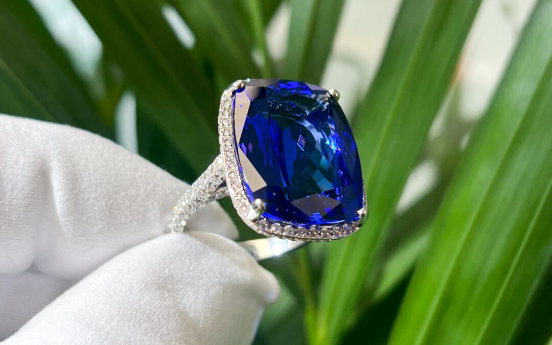 Tansanit Ring