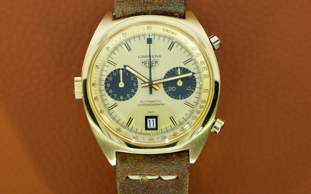 Rare Vintage Heuer Carrera