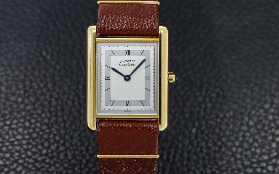 Cartier Tank Vermeil